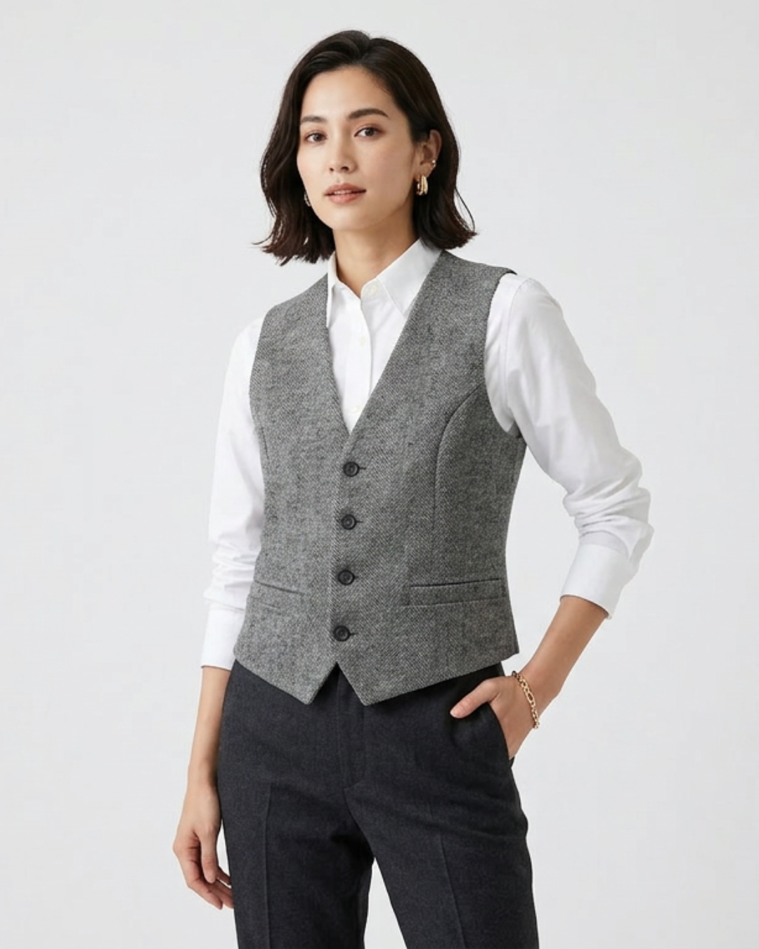 Classic Grey Vest