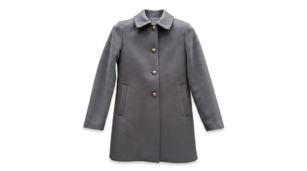 Structured Grey Coat